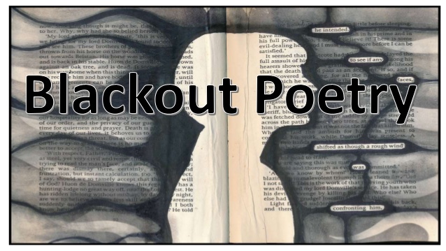 BLACKOUT POETRY