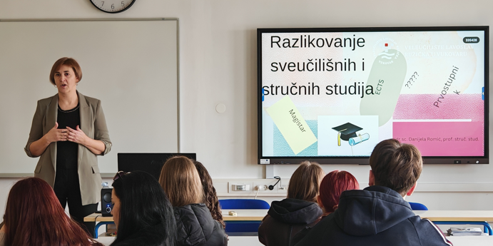 ODRŽANO PREDAVANJE O RAZLIKAMA IZMEĐU VELEUČILIŠTA I SVEUČILIŠTA